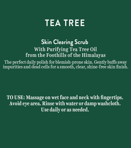Biotique Tea Tree Skin Clearing Face Scrub