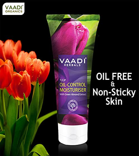 Vaadi Herbals Tulip Oil Control Moisturizer 60 g (Pack of 4)