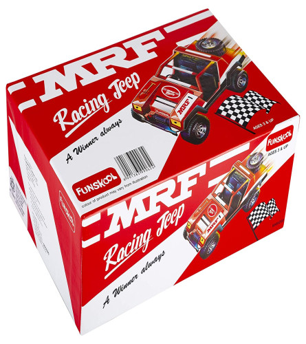 Funskool MRF Racing Jeep - Multi Color