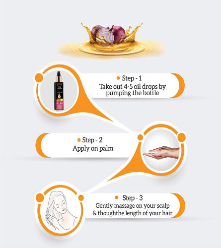 MAXBELLA Red Onion Oil with Redensyl for Hair Growth and Anti Hairfall