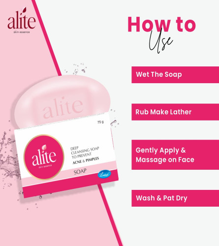 Alite Deep Cleansing Purifying Anti Acne & Pimple Assorted Soap Combo