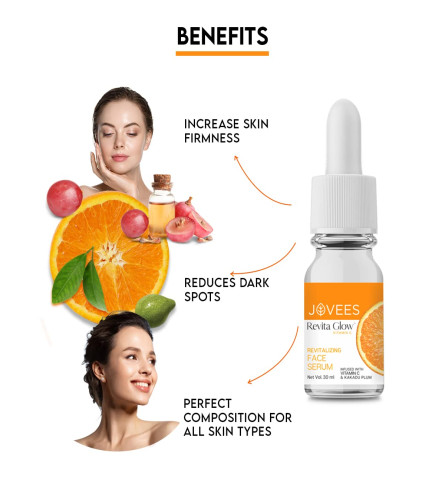 Jovees Herbal Vitamin C Face Serum With Kakadu Plum