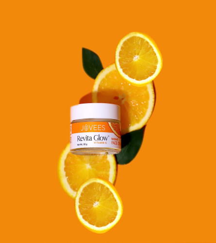 Jovees Herbal Vitamin C Face Cream Infused With Kakadu Plum & Almonds