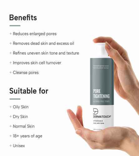 DERMATOUCH Alcohol Free Face Toner For All Skin Types