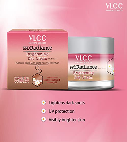 VLCC Pro Radiance Brightening Day Cream With SPF 25 (50 Gm) Free Shipping Sri lanka