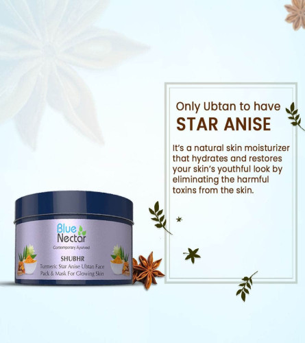 Blue Nectar Face Brightening Turmeric Natural Cleanser