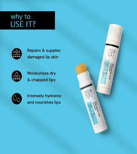Deconstruct Hyaluronic Acid Lip Balm - 0.2% Hyaluronic Acid + 1% Cupuacu Butter
