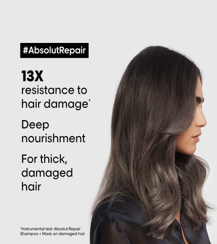 L'Oréal Professionnel Absolut Repair Shampoo For Damaged & Weakend Hair