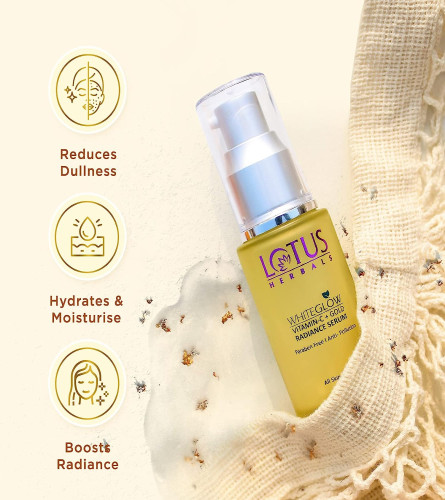 Lotus Herbals Whiteglow Vitamin C And Gold Radiance Face Serum