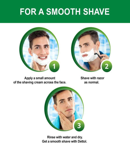 Dettol Cool crispy menthol Shaving Cream