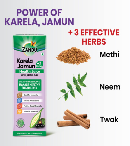 Zandu Karela Jamun Juice