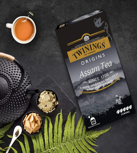 Twinings Assam Tea, 25 Teabags, Premium Black Tea