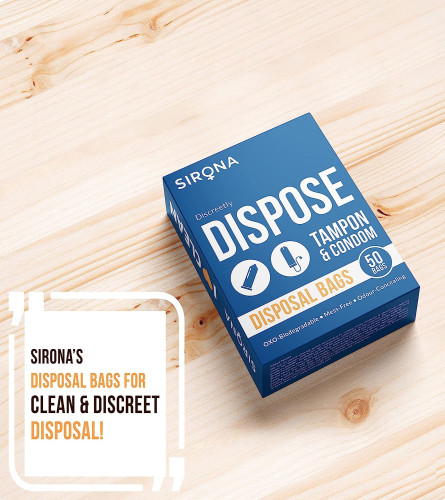 Sirona Tampons and Condoms Disposal Bags