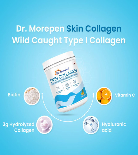 DR. MOREPEN Marine Collagen Skin Protein Powder With Hyaluronic Acid