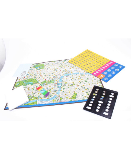 Funskool Games, Scotland Yard, A Compelling Detective & Strategy, Board For Kids