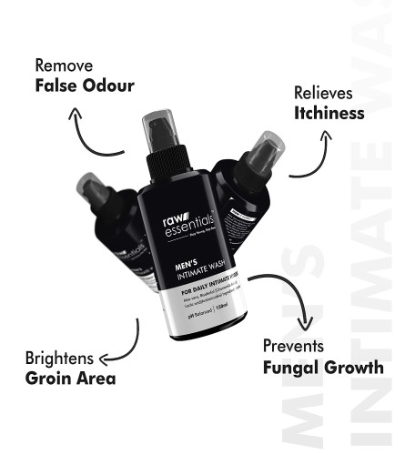 Raw Essentials Intimate Wash for Men