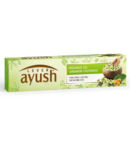 Lever Ayush Ayurveda Freshness Gel Cardamom Toothpaste