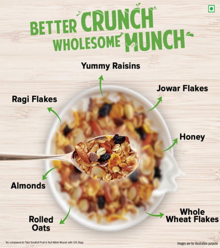 Tata Soulfull Crunchy Millet Muesli