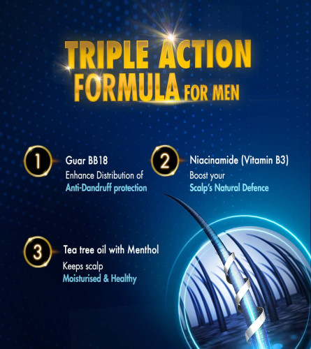 Clear Men Anti-Hair Fall Anti-Dandruff Shampoo