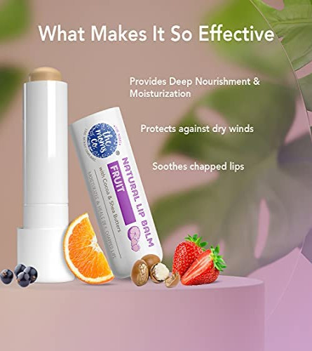 The Moms Co. Natural Shea & Cocoa Butter Lip Balm