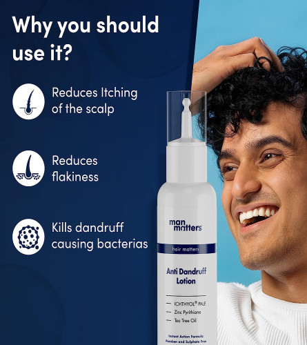 Man Matters Dandruff Removal Lotion