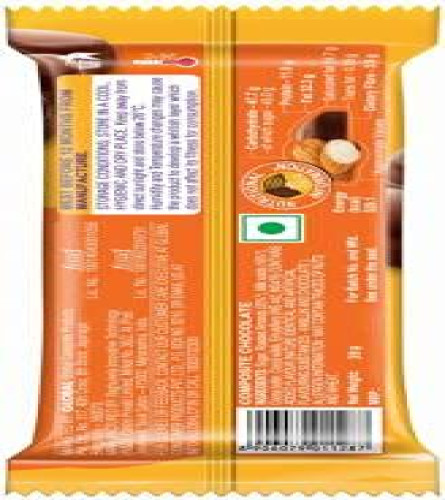 LuvIt Dairy Rich Roasted Almond Chocolates Bar | Delicious | Rich | Smooth | Multipack | Pack of 24