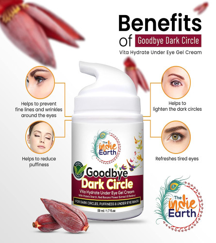 The Indie Earth GoodBye dark circle Face Cream
