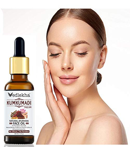 Vedlekha Organic Kumkumadi Tailam For Radiant Skin