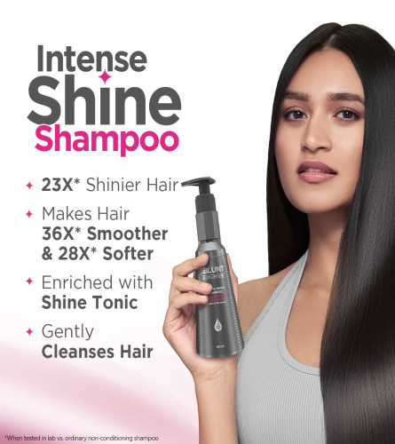 BBLUNT Intense Shine Shampoo with Rice & Silk Protein