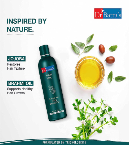 Dr Batra's Hair Oil Enriched With Jojoba