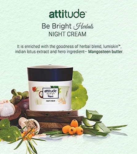Amway attitude Be Bright Herbals Night Cream