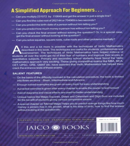 Vedic Mathematics Made Easy