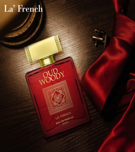 LA' French Oud Woody Eau de Parfum For Unisex 100% Authentic