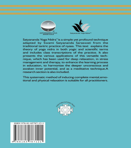 Yoga Nidra Paperback – ISBN 978-8185787121