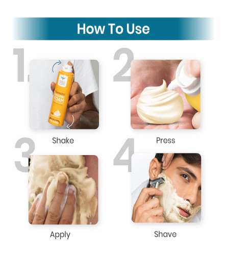 Bombay Shaving Company Turmeric Shaving Foam