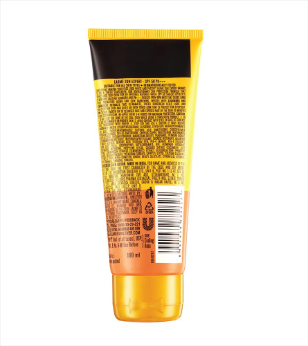 LAKMÉ Sun Expert Tinted Cream Sunscreen 50 SPF, 100ml (Free Shipping Worldwide)