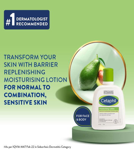 Cetaphil Moisturising Lotion for Face & Body, Normal to dry skin