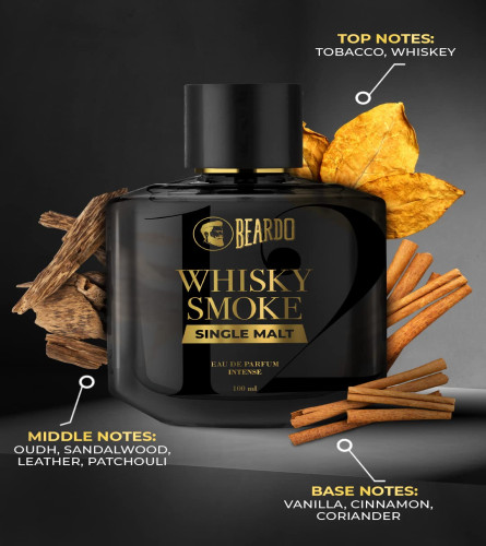Beardo SINGLE MALT Whisky Smoke Perfume