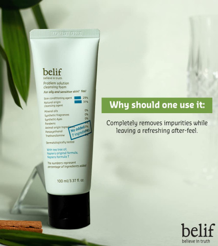 belif Problem solution cleansing foam | 100 ml | free shipping