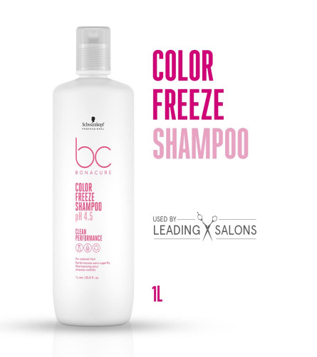 Schwarzkopf Professional Bonacure Ph4.5 Color Freeze Shampoo | For Colored Hair | 1000 Ml | free shipping