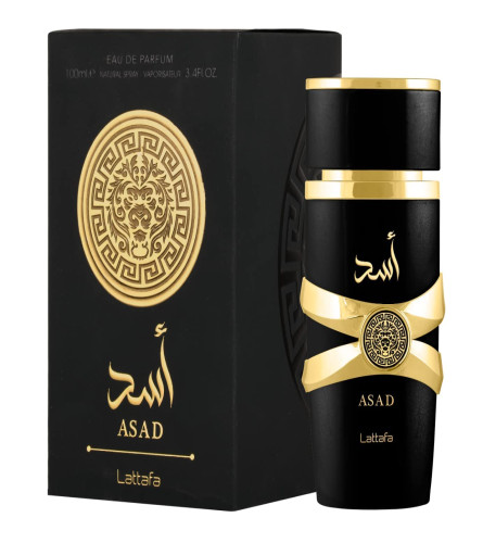 Lattafa Asad Eau De Parfum for Unisex, 100 ml | free shipping