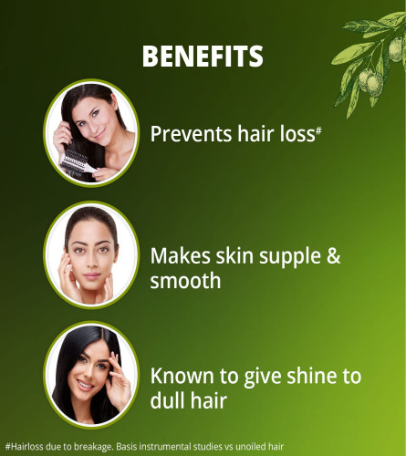 Bajaj 100% Pure Olive Hair Oil