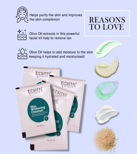 Richfeel Skin Whitening Facial Kit