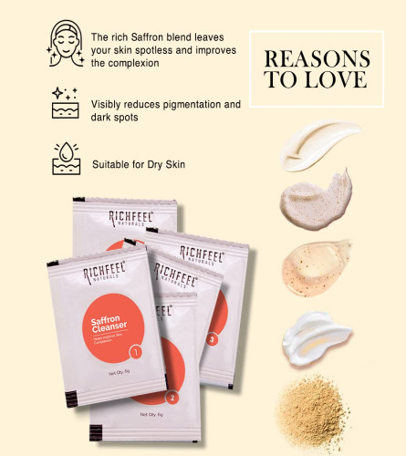 Richfeel Saffron Facial Kit