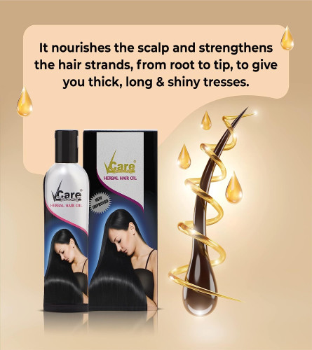 VCare 13+ Herbal Hair Oil