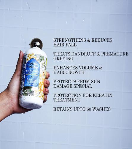 Vedic Valley Kesh Keratin Natural Herbal Shampoo