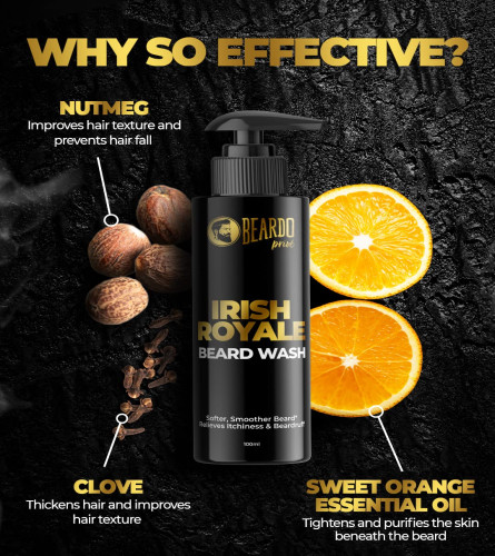 Beardo Irish Royale Prive Beard Wash