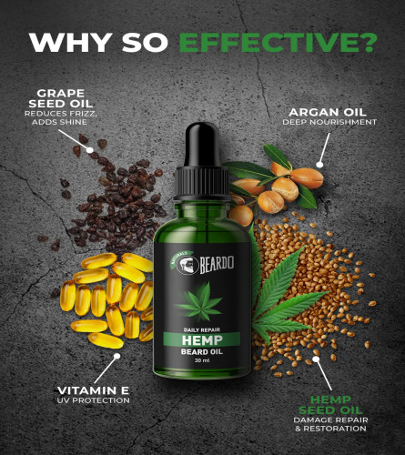 Beardo Daily Repair Hemp Beard Oil