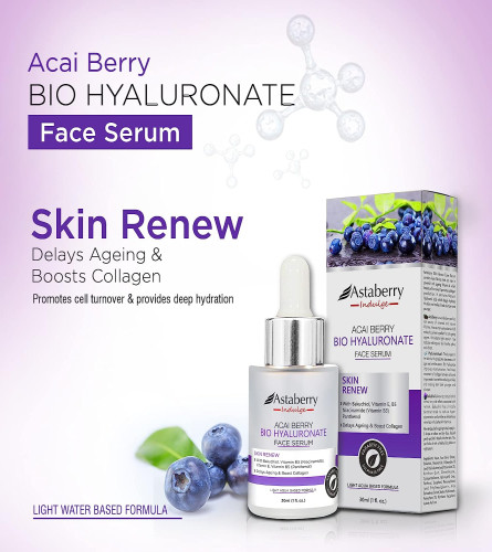 Astaberry Indulge Acai Berry Bio Hyaluronate Face Serum