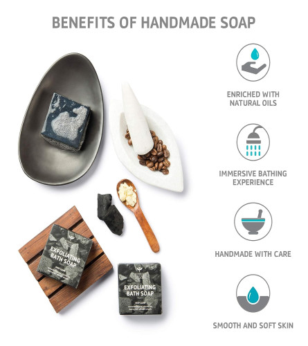 Bombay Shaving Company Charcoal Deep Cleansing Bath Soap